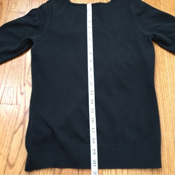 Vintage 90's Black Square Neck Sweater - Picture 8 of 15
